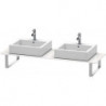 Console Duravit HAPPY D.2 550x1000x24mm amérique noyer