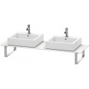 Console Duravit HAPPY D.2 550x1000x24mm blanc brillant