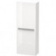 Armoire Duravit X-LARGE 238x500x1320mm ouverture gauche blanc mat