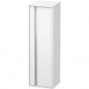 Armoire KETHO 360x400x1320mm ouverture droite blanc mat