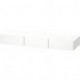 Etagère tiroirDURASTYLE 440x1500x150mm blanc mat