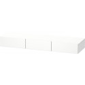 Etagère tiroirDURASTYLE 440x1500x150mm blanc mat