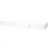 Etagère tiroirDURASTYLE 440x1800x150mm blanc mat