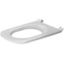 Anneau abattant WC DURASTYLE VITAL sans fermeture souple allongé 