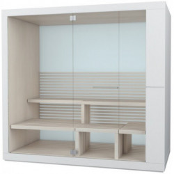 Sauna DuravitINIPI Sur pied blanc brillant