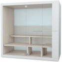 Sauna DuravitINIPI Sur pied blanc brillant