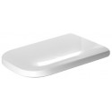 Abattant WC HAPPY D.2 avec fermeture souple allongé amovible