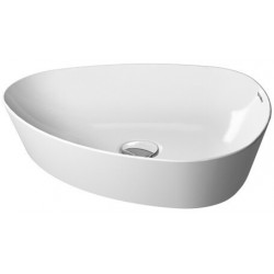 Vasque à poser CAPE COD sans débordement trou B 500x405mm o trouwe