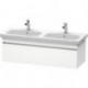 Meuble sous-vasque DURASTYLE 448x1230x398mm blanc mat