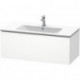 Meuble sous-vasque L-CUBE 1020x481x400mm blanc mat