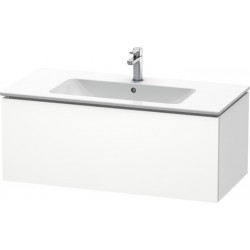 Meuble sous-vasque L-CUBE 1020x481x400mm blanc mat