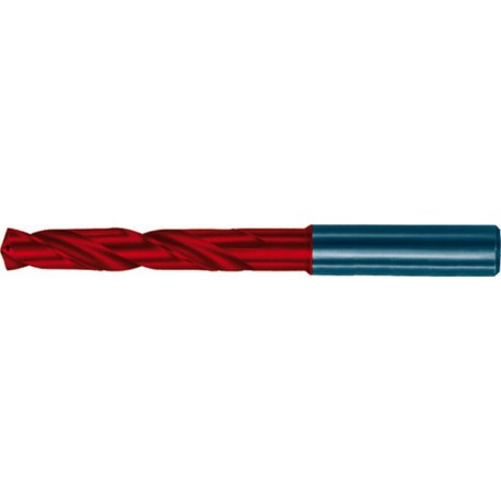 Foret hélicoïdal en carbure monobloc, SuperLine 5 x D, type RT 100 U, DIN 6537, DIN 6535, forme HA, surface FIRE, Ø m7 : 8,10 mm, Long. totale 103 mm
