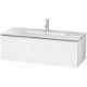Meuble sous-vasque L-CUBE 1220x481x400mm blanc mat