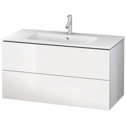 Meuble sous-vasque L-CUBE 1020x481x550mm blanc mat