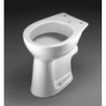 WC sur pied DELTA plat blanc GEBERIT