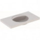 Lavabo Geberit PRECIOSA 1000x550mm sans trou de robinetterie sans trop plein we