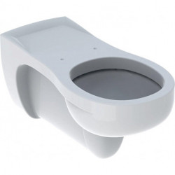 Cuvette WC suspendu Geberit Vitalis, rallongée, 70cm, Blanc