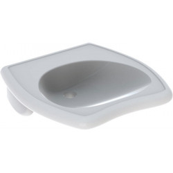 Lavabo Geberit VITALIS 550x550mm sans trop plein we