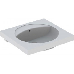Lavabo Geberit PRECIOSA 600x550mm sans trou de robinetterieavec trop plein we