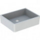 Vidoir multi-usages Geberit Publica sans trop-plein: B:50cm, T:40cm, Blanc