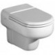 Abattant WC Geberit COURREGES avec couvercle adapté pour WC 203 100 blanc