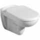 Abattant WC MANGO avec couvercle charniere chromé ägäis