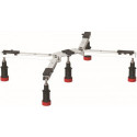 Receveur de douche pied 5-pieds réglables 100-240mm galvanisé