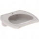 Lavabo Geberit VITALIS 650x600mm accessibleavec trou pour robinetavec trop plein we