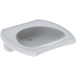Lavabo Geberit VITALIS 650x600mm sans trop plein blanc KT