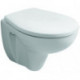 Abattant WC RENOVA COMPACT amovible, avec couvercle charnières inox blanc GEBERIT