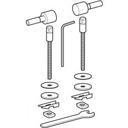 Charnière inox adaptés pour 571044 Geberit
