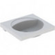 Lavabo Geberit PRECIOSA 600x550mm sans trou de robinetterie sans trop plein blanc KT