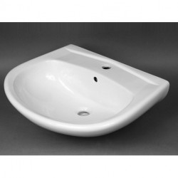 Lavabo DELTA 550 mm blanc