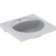 Lavabo Geberit PRECIOSA 600x550mm avec trou pour robinet sans trop plein blanc KT