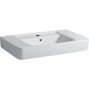 Lavabo pour meuble RENOVA PLAN 850x480mm avec trou pour robinetavec trop plein blanc KT