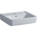 Lavabo Geberit RENOVA PLAN 600x480mm avec trou pour robinetavec trop plein blanc KT