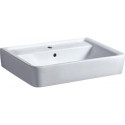 Lavabo Geberit RENOVA PLAN 650x480mm avec trou pour robinetavec trop plein blanc KT