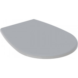 Abattant WC Geberit RENOVA avec couvercle charnières inox manhattan