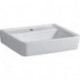 Lavabo Geberit RENOVA PLAN 600x480mm avec trou pour robinet sans trop plein we