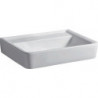Lavabo Geberit RENOVA PLAN 650x480mm sans trou de robinetterie sans trop plein blanc KT