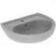 Lavabo Geberit RENOVA 600x490mm avec trou pour robinet avec trop-plein Manhattan