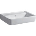 Lavabo Geberit RENOVA PLAN 650x480mm sans trou de robinetterieavec trop plein blanc KT