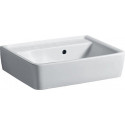 Lavabo RENOVA PLAN 500x380mm sans trou de robinetterieavec trop plein blanc KT