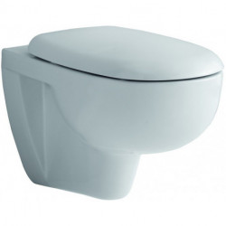 Abattant WC LINEO avec couvercle adapté f WC 205300 we
