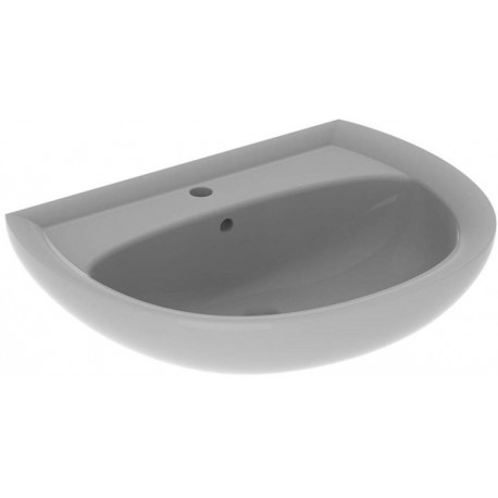Lavabo Geberit RENOVA 650x510mm avec trou pour robinet avec trop-plein Manhattan