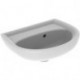 Lave-mains droite NOVA 450x340mm sans trou de robinetterieavec trop plein blanc KT