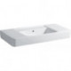 Lavabo pour meuble RENOVA PLAN 1000x480mm sans trou de robinetterieavec trop plein we