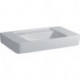Lavabo pour meuble RENOVA PLAN 850x480mm sans trou de robinetterie sans trop plein we