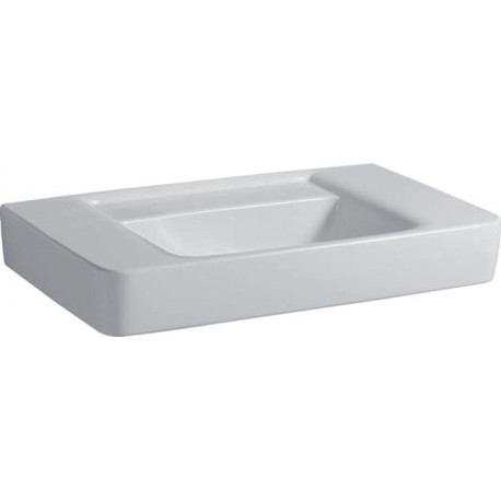 Lavabo pour meuble RENOVA PLAN 850x480mm sans trou de robinetterie sans trop plein we