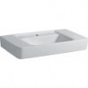Lavabo pour meuble RENOVA PLAN 850x480mm avec trou pour robinet sans trop plein blanc KT